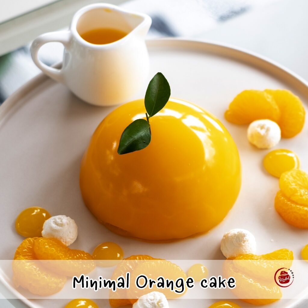Minimal Orange cake คอร์สขนมเบเกอรี่คาเฟ่ยอดนิยม (Bakery Training Course - Popular Cafe Menu)